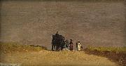 Jervis Mcentee, Journey's Pause in the Roman Campagna